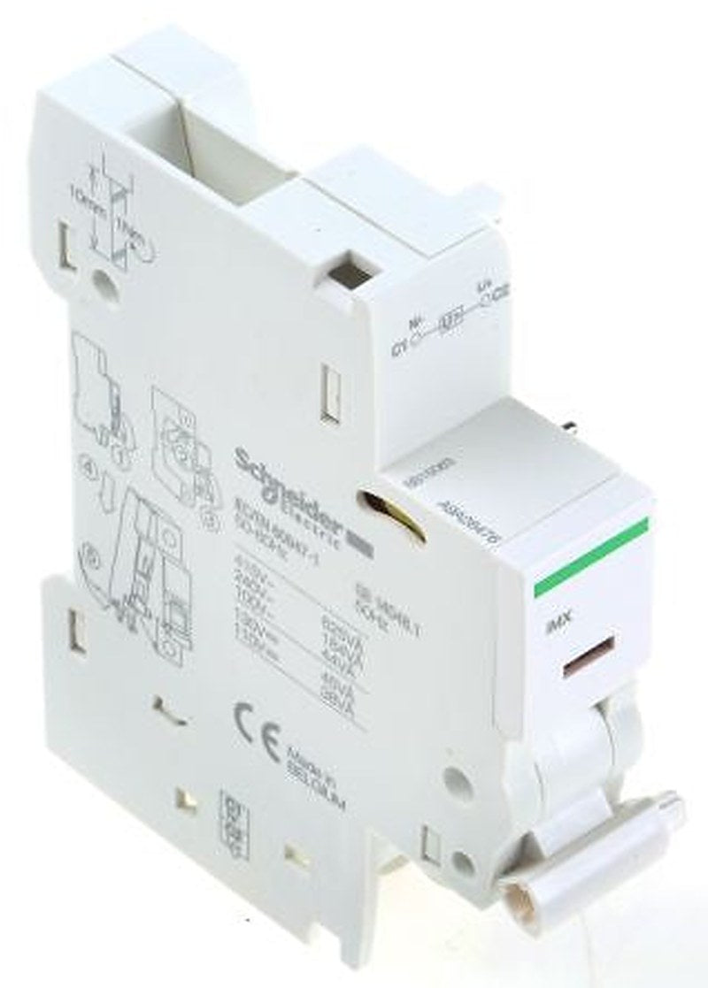 Schneider Electric 100V ac, 110 V dc, 130 V dc, 415 V ac DIN Rail Shunt Trip Shunt Trip for use with Ild Double