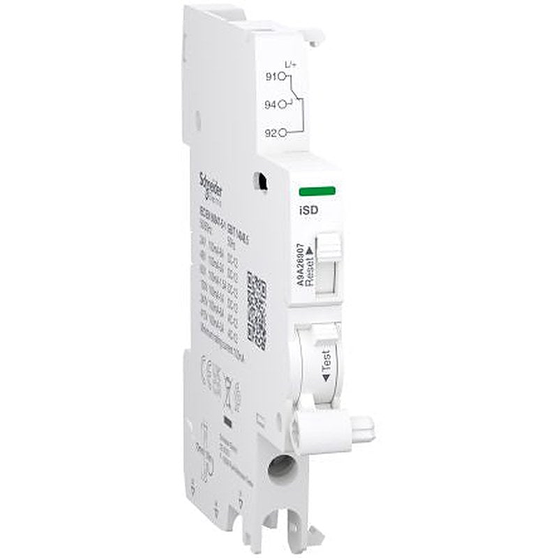 Schneider Electric Auxiliary Contact, 1 Contact, 1 CO, Acti9 Auxiliaires, 6 A, 240V, A9A26907