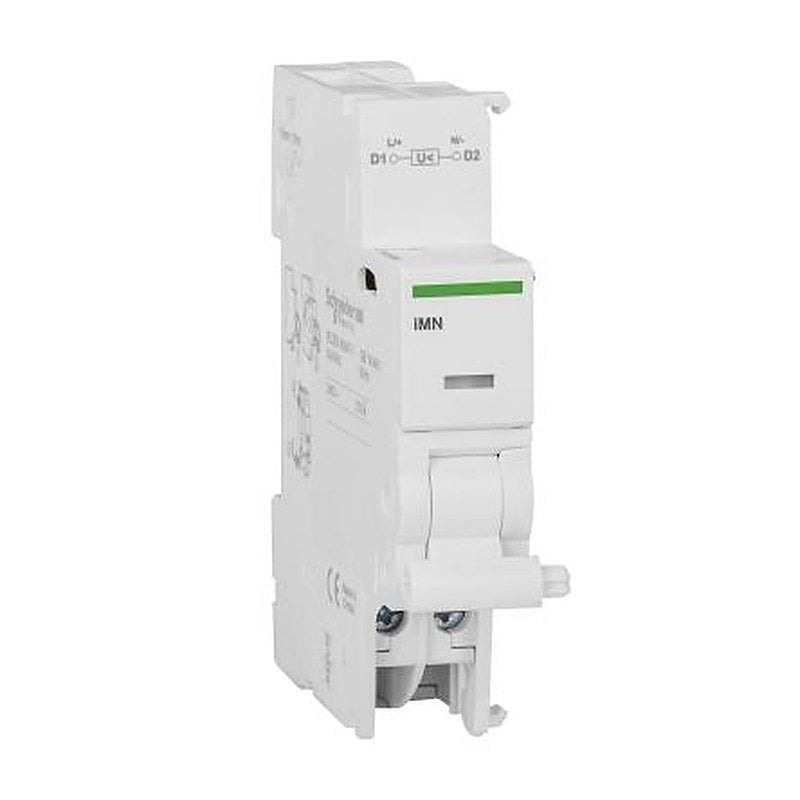Schneider Electric 220V ac, 240 V ac DIN Rail Undervoltage Release Circuit Trip for use with ARA, iC40, ic60 MCB, iC65,