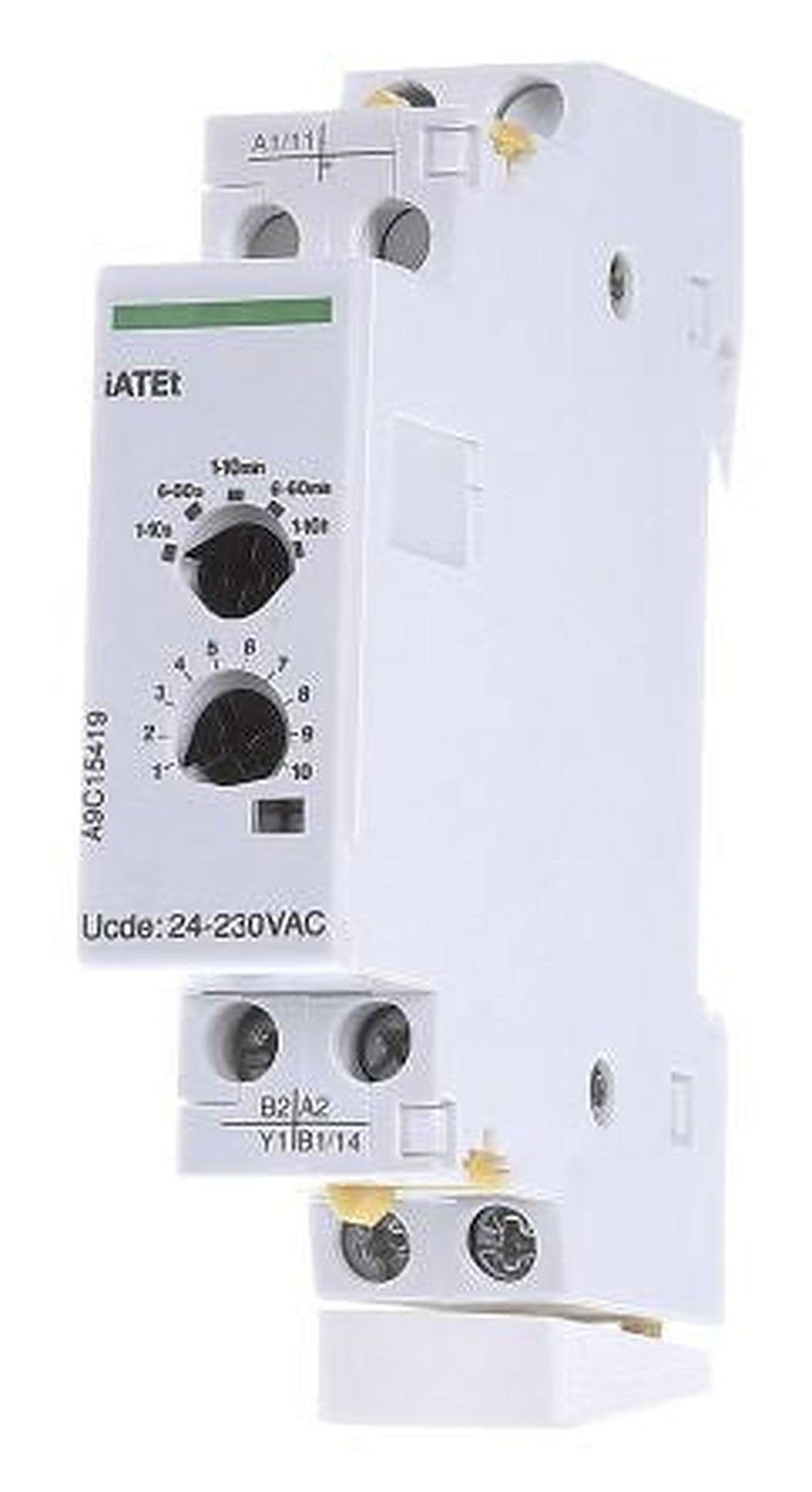 Schneider Electric Auxiliary Contact, A9C, DIN Rail, 12V ac, 48 V ac, A9C15419