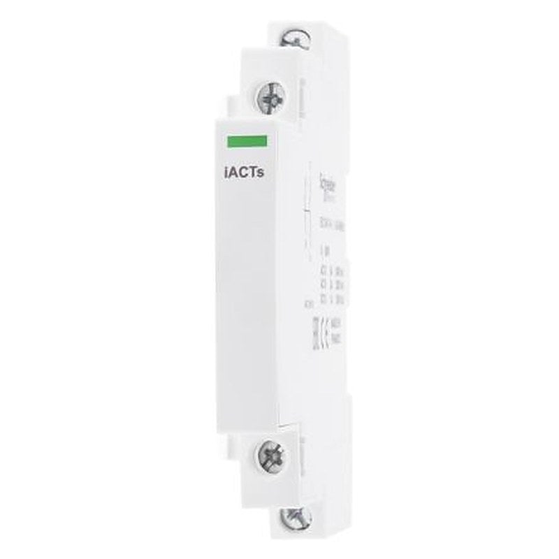 Schneider Electric Auxiliary Contact, 2 Contact, 2 NO, Acti9 iCT, DIN Rail, 2 A, 130 V dc, 24 V dc, 240V ac, A9C15916