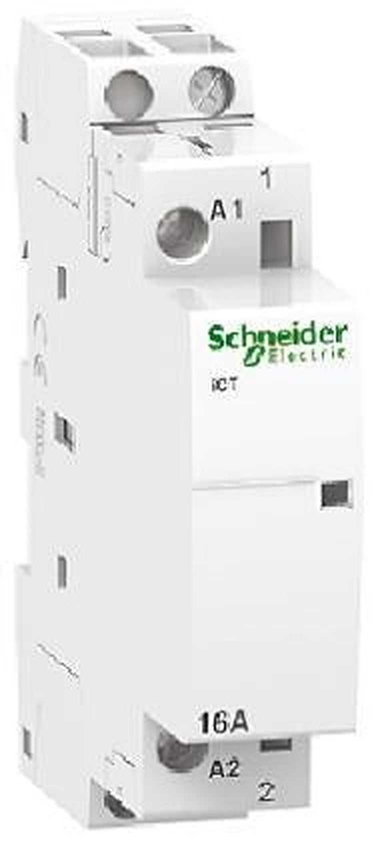 Schneider Electric Acti9 iCT Contactor, 230V ac Coil, 1-Pole, 16 A, 1.3 W 240V, 1 NO, 250V ac