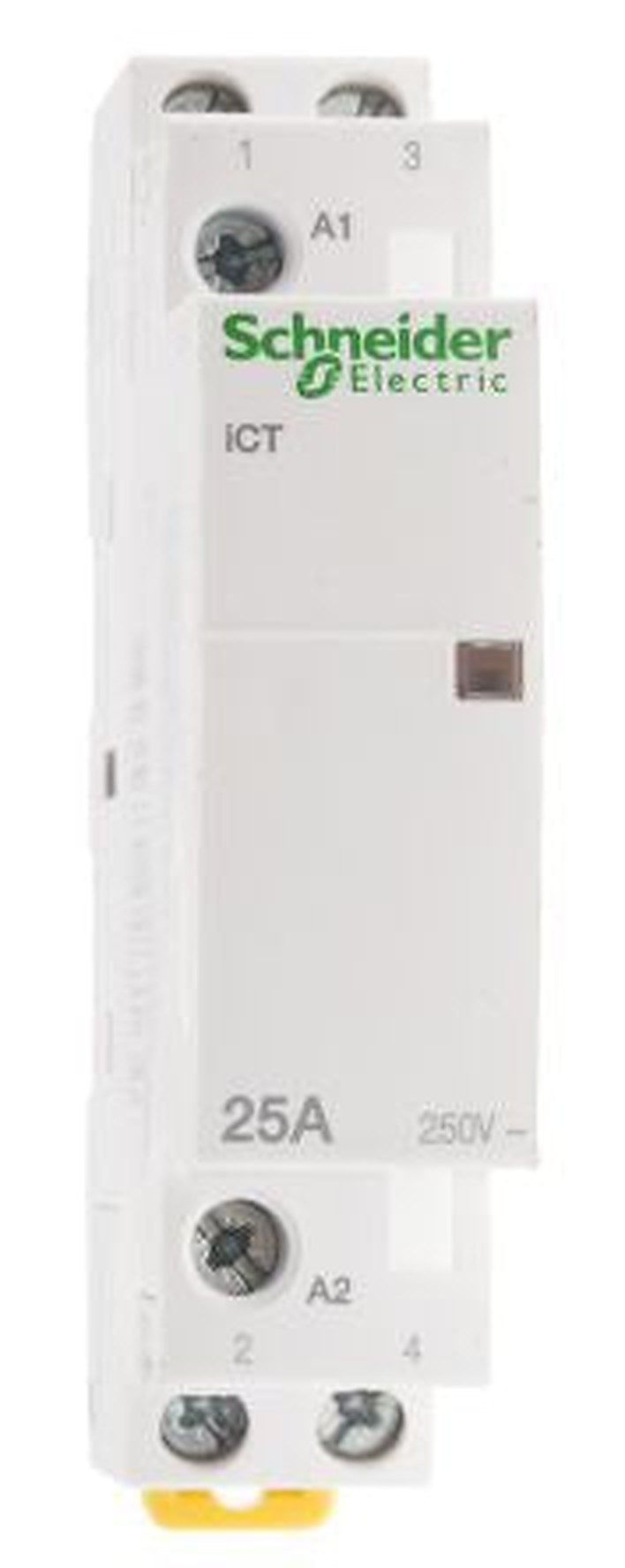 Schneider Electric Acti9 iCT Contactor, 230V ac Coil, 2-Pole, 3.5 kW 230V ac, 2 NO, 250V ac