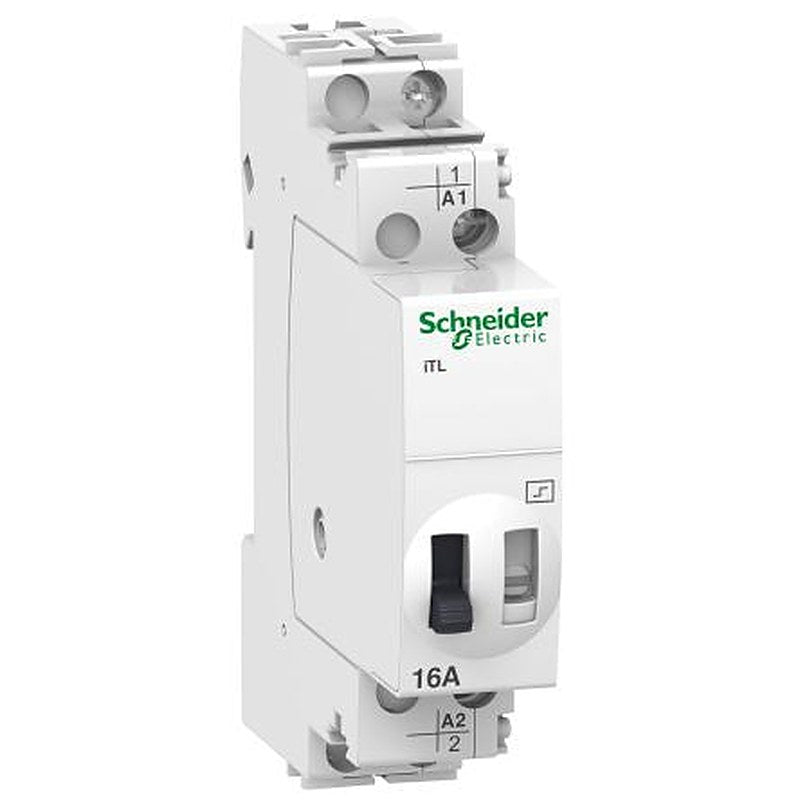 Schneider Electric DIN Rail Power Relay, 24V ac/dc, 48 V ac/dc Coil, 16A Switching Current, SPST