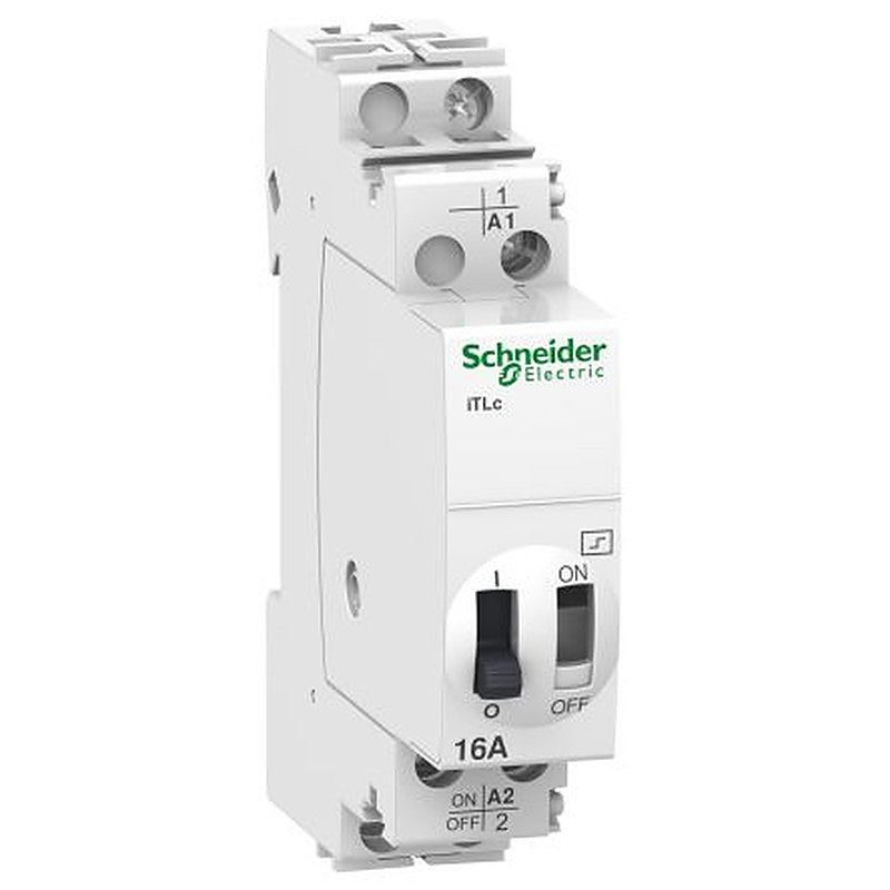 Schneider Electric DIN Rail Impulse Relay, 24V ac Coil, 16A Switching Current, SPST
