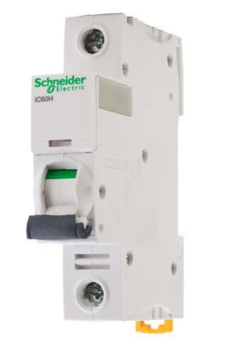 Schneider Electric Acti9 iC60H Miniature Circuit Breaker, 1-Pole, 32A, Type C, 240V ac AC, 48 V dc DC, 10 kA Breaking