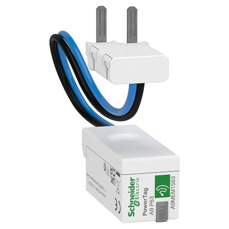 Schneider Electric, Powerlogic, PowerTag A9, 63A, Energy Sensor, 1 VA, Wired