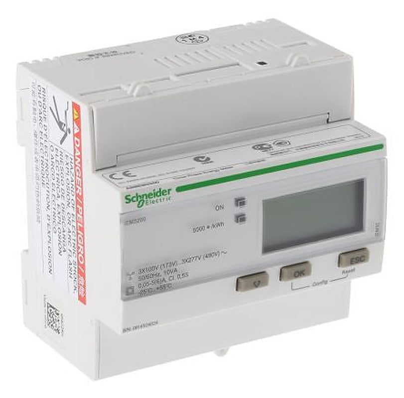 Schneider Electric 3 Phase LCD Energy Meter, Type Electronic