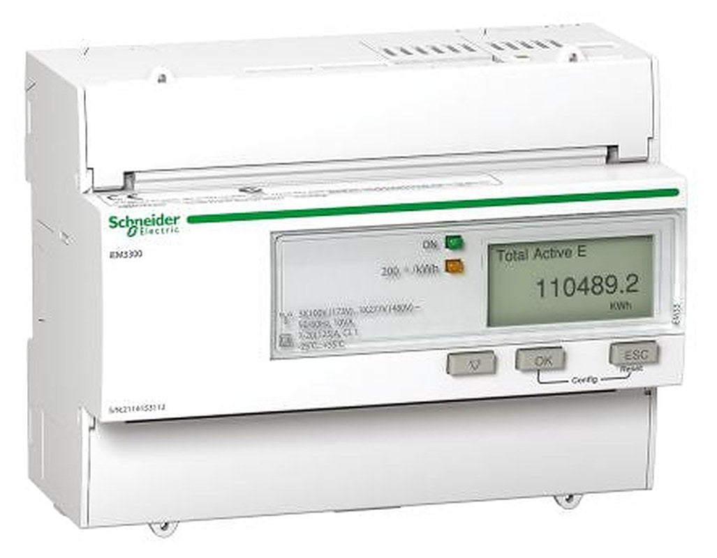 Schneider Electric 3 Phase LCD Energy Meter, Type Electronic