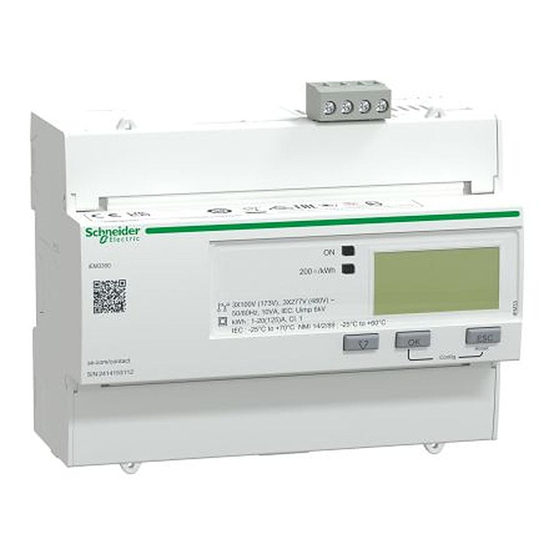 Schneider Electric 3 Phase LCD Energy Meter, Type Electronic