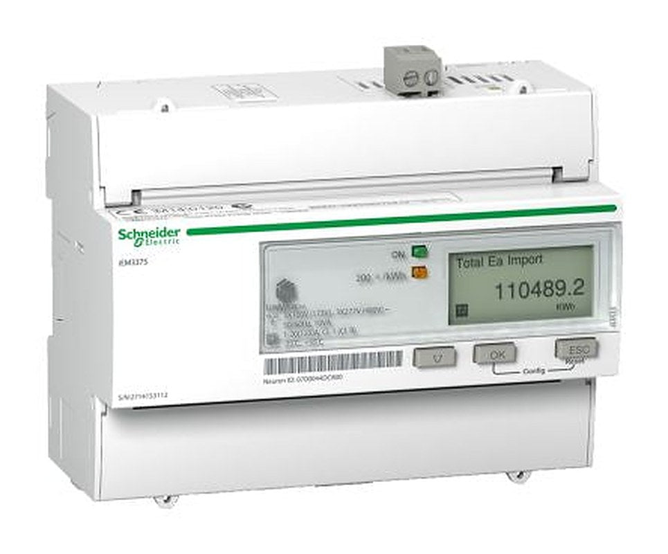 Schneider Electric 3 Phase LCD Energy Meter, Type Electronic