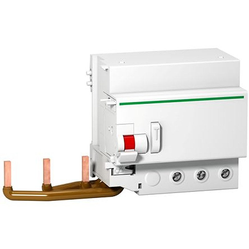 Schneider Electric Acti9 A9N1 Miniature Circuit Breaker, 3-Pole, 125A, Type AC, 500V ac AC, 1 A Breaking Capacity