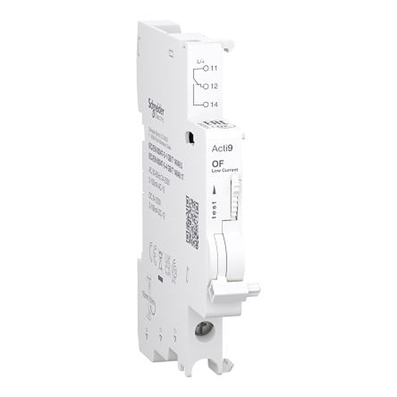 Schneider Electric Auxiliary Contact, 1 Contact, 1 CO, Acti9 Auxiliaires, DIN Rail, 100 mA, A9N26914