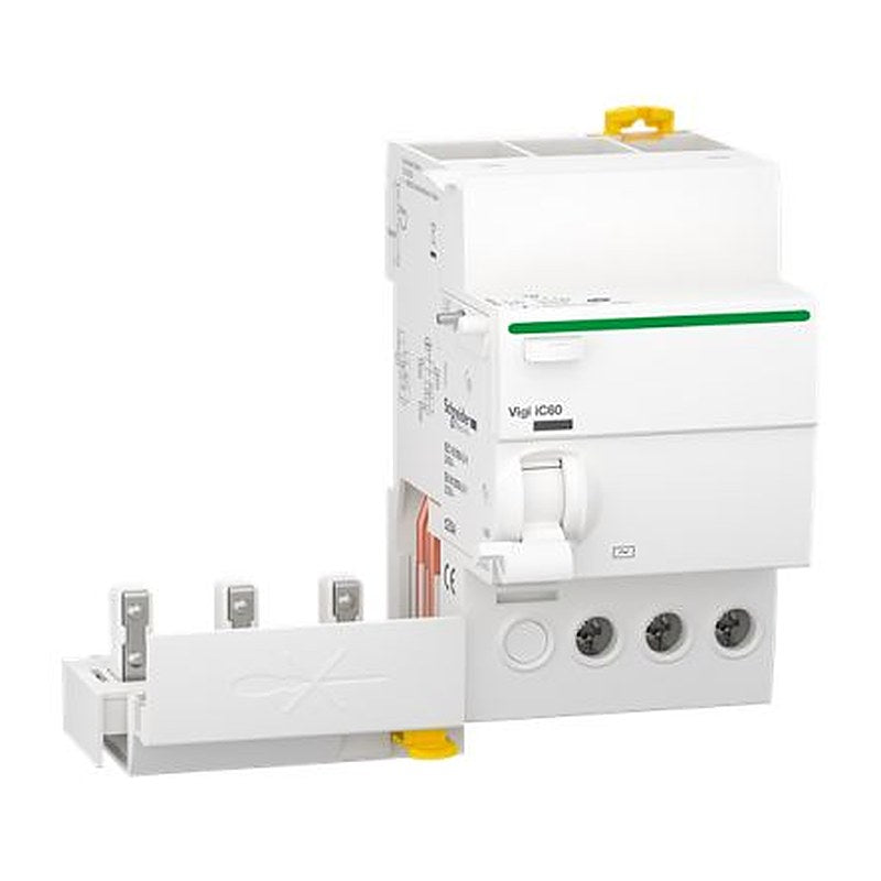Schneider Electric A9 Series Residual Current Circuit Breaker, 25A, 3-Pole, 30 mA, Instantaneous 230V ac
