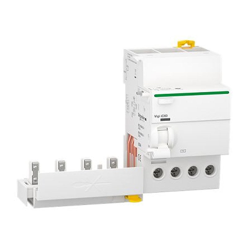 Schneider Electric A9 Series Residual Current Circuit Breaker, 25A, 4-Pole, 30 mA, Instantaneous 230V ac