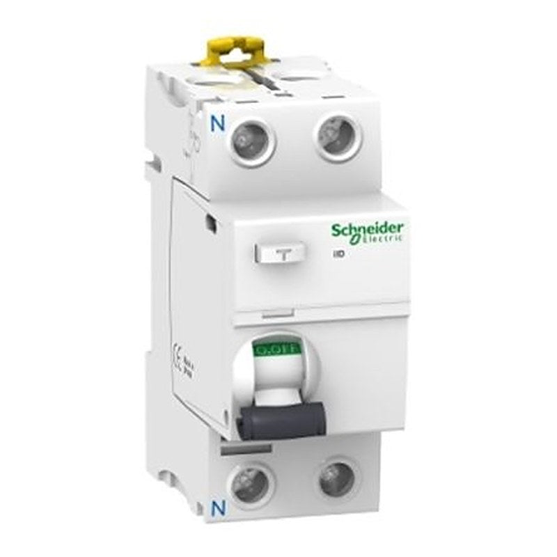 Schneider Electric Acti9 iID Series Residual Current Circuit Breaker, 40A, 2-Pole, 300 mA, Type A-SI 500V ac