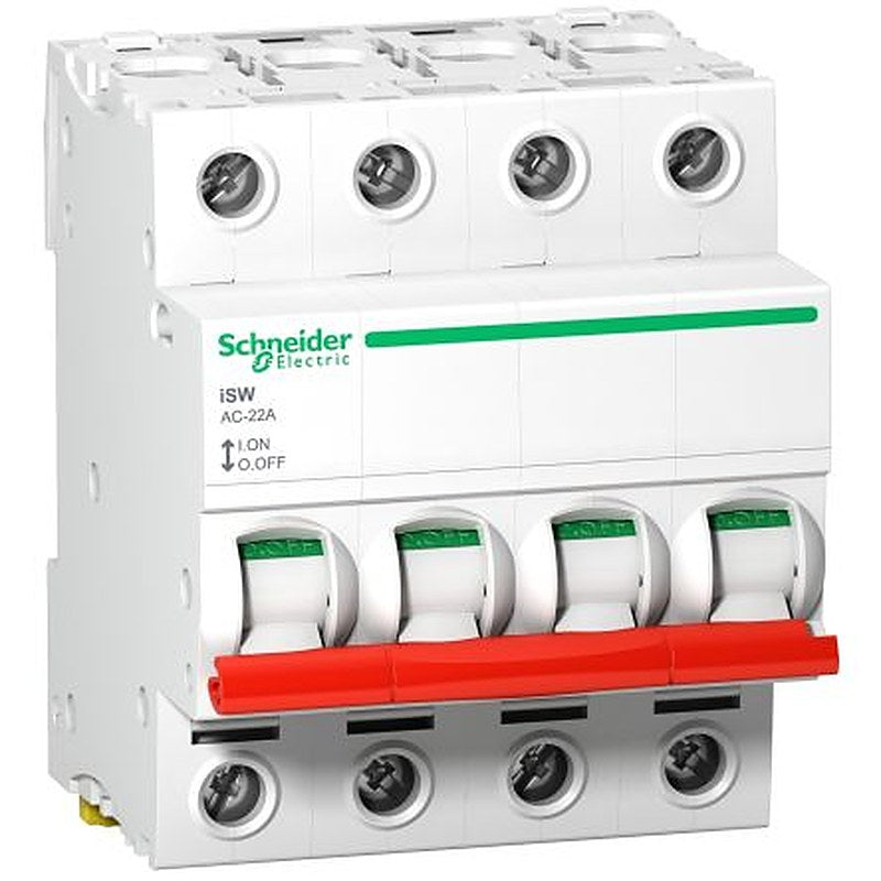 Schneider Electric Switch Disconnector, 4-Pole, 63 A