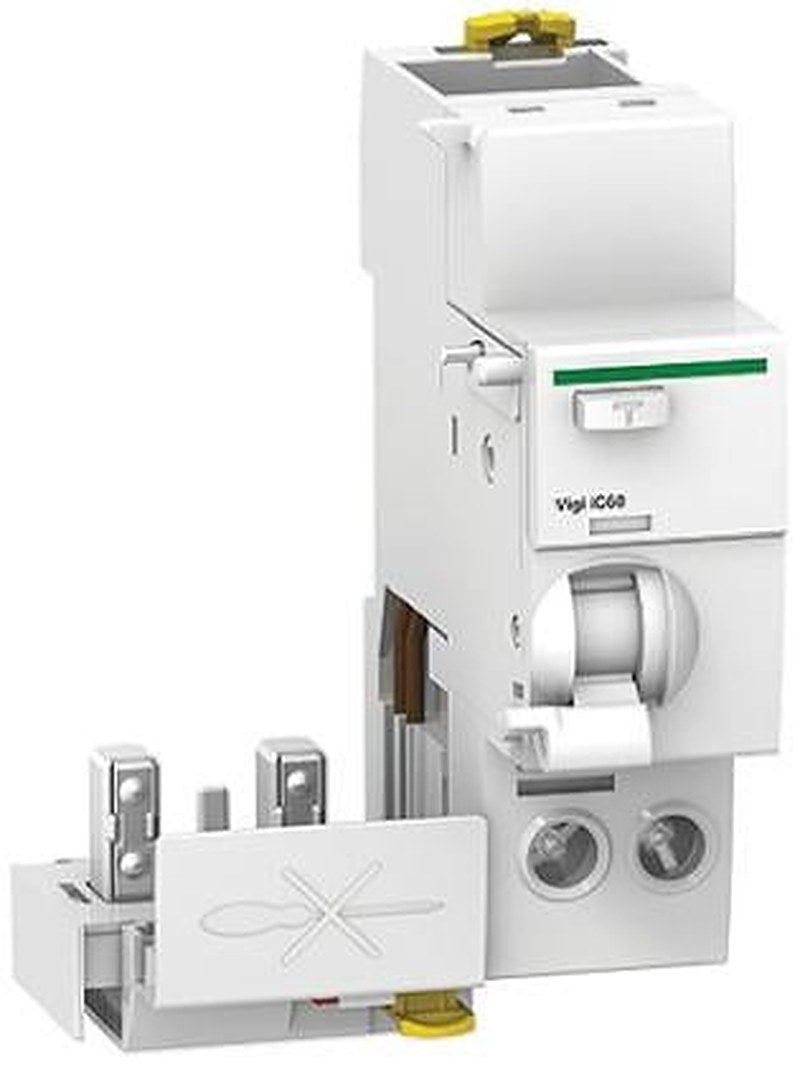 Schneider Electric iC60 Series Residual Current Device, 63A, 2-Pole, 1000 mA, Type AC 240V ac