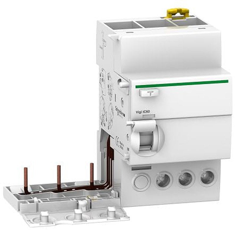 Schneider Electric Acti9 Vigi iC60 Series Residual Current Device, 25A, 3-Pole, 30 mA, Type AC 415V ac