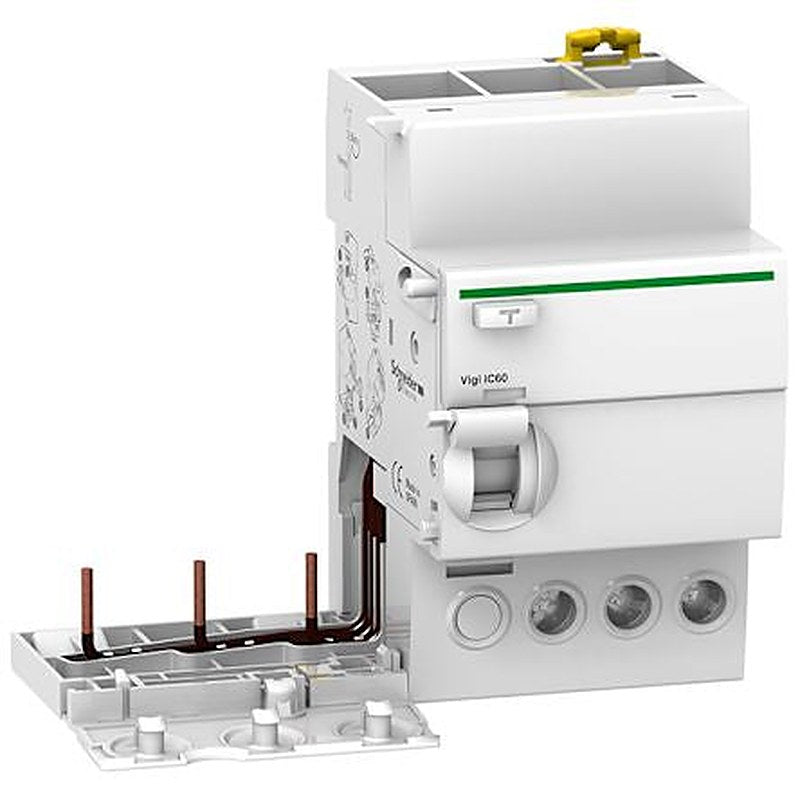 Schneider Electric Acti9 A9V5 Miniature Circuit Breaker, 3-Pole, 25A, Type A