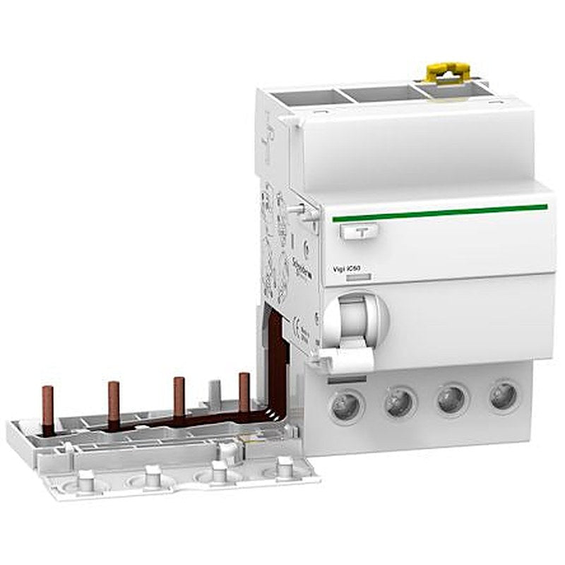 Schneider Electric A9V Series Residual Current Device, 63A, 4-Pole, 30 mA, Type A-SI 240V ac