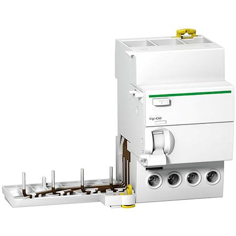 Schneider Electric A9W Series Residual Current Device, 25A, 4-Pole, 30 mA, Type A, 1500 A 415V ac