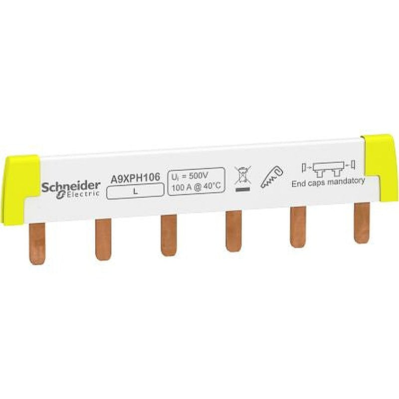 Schneider Electric Acti9 Acti9 1 Phase Busbar, 415 V ac, 18 mm Pitch