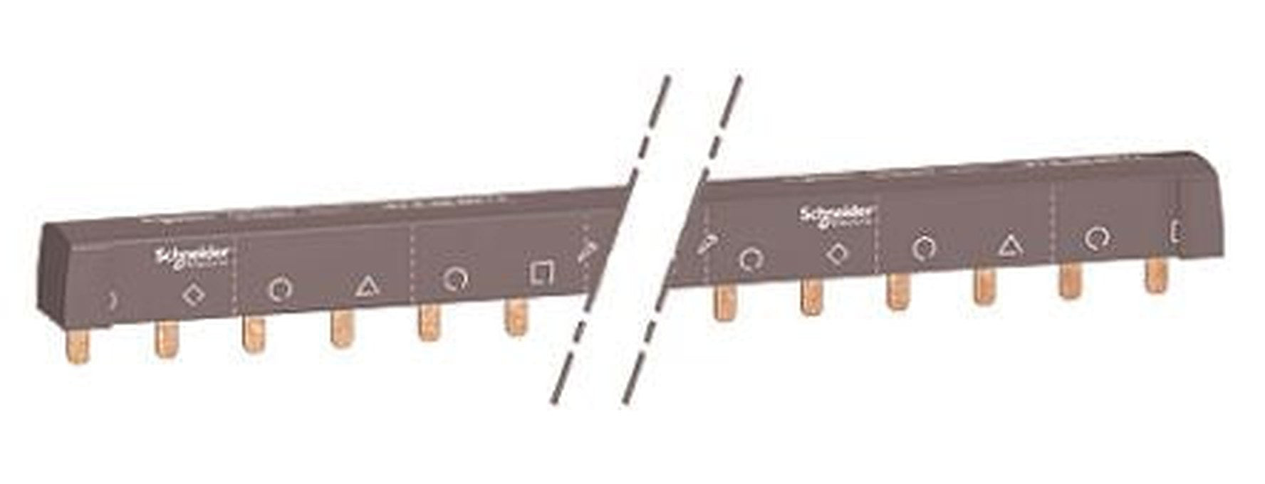 Schneider Electric Acti9 Acti9 Accessoires 4 Phase Busbar, 415 V ac, 18 mm Pitch