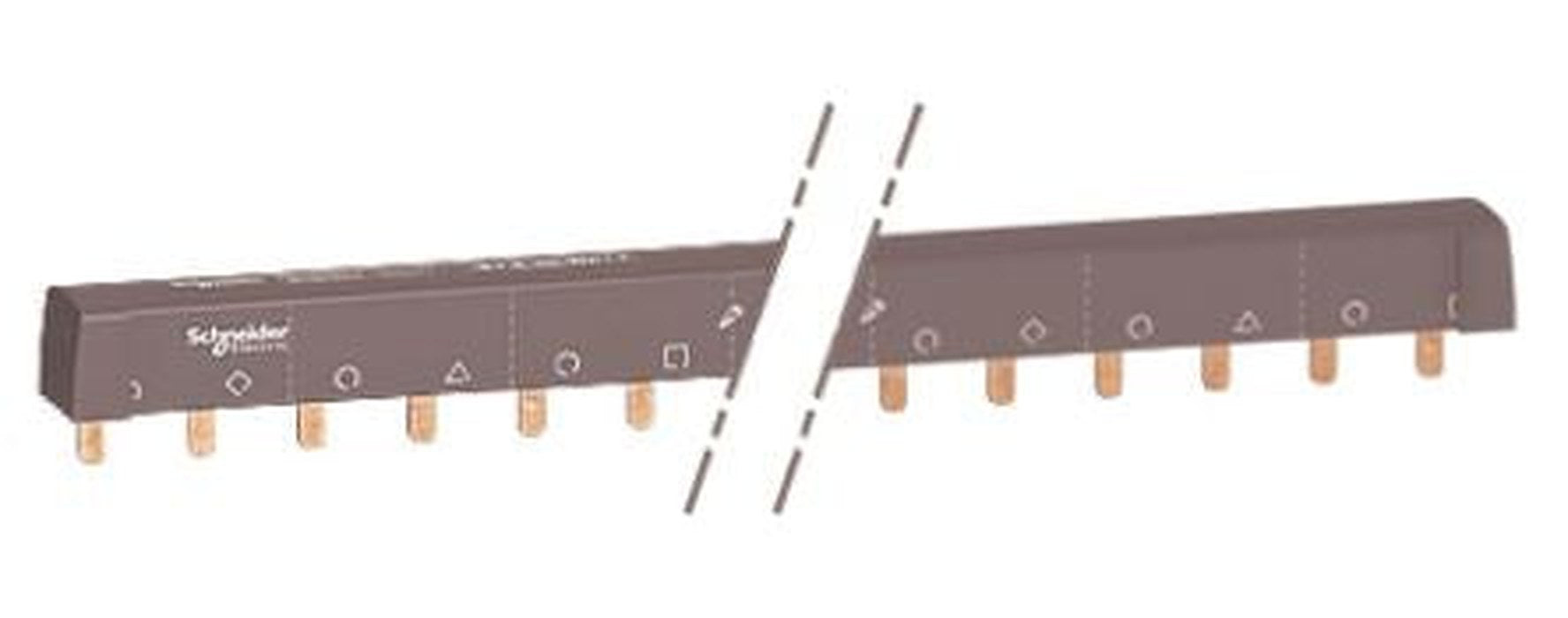 Schneider Electric Acti9 Acti9 4 Phase Busbar, 415 V ac, 18 mm Pitch