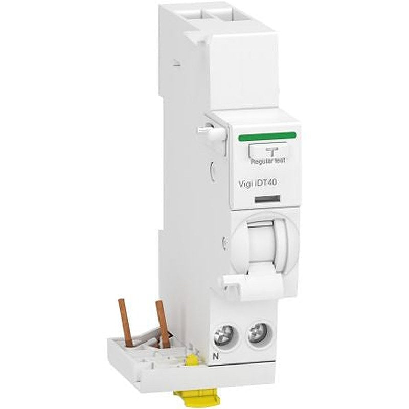 Schneider Electric Acti9 iDT40 Series Residual Current Device, 25A, 1-Pole, 30 mA, Type AC