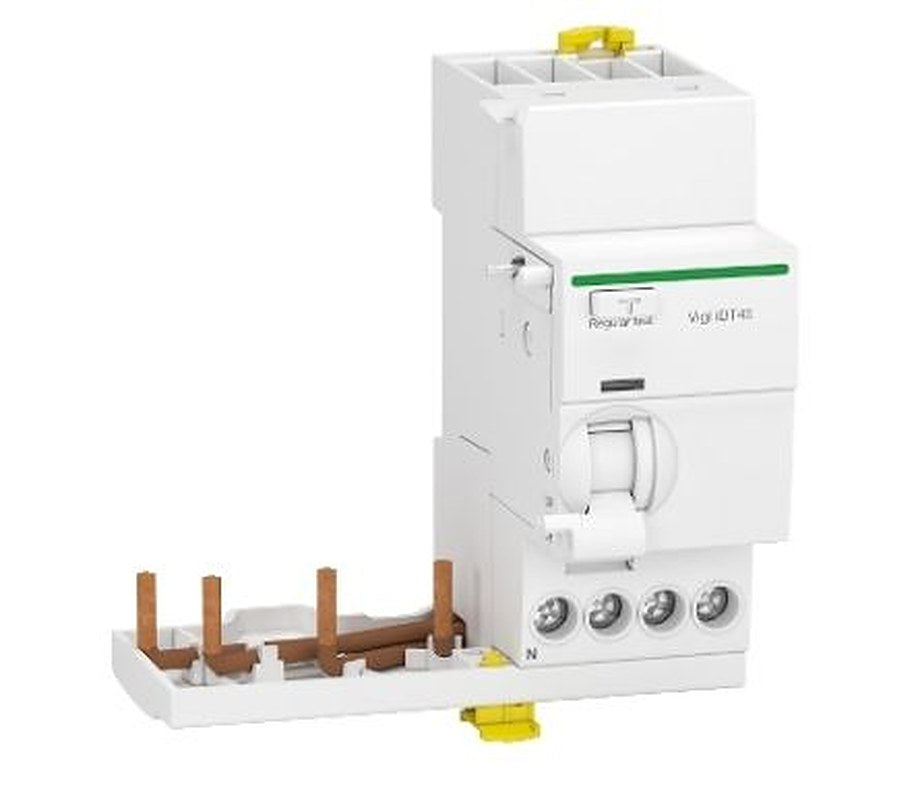 Schneider Electric Acti9 Series Residual Current Circuit Breaker, 25A, 3-Pole, 30 mA, Type A, 500 A 400V ac