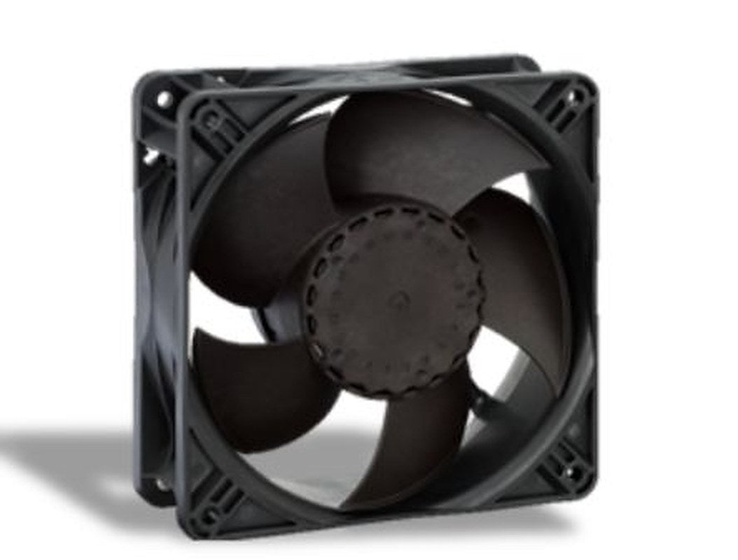 ebm-papst AxiACi 120 Series Axial Fan, 100V ac, 240 V ac, 142 m³/h, 2.7 W, 47 mA Max, IP65 120 mm, 120mm, 38 mm