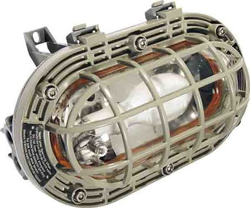 Eaton 200 W Incandescent Lamp Bulkhead Hazardous Area Light Fitting, Temp T3, 230V ac E27,IECEx, ATEX