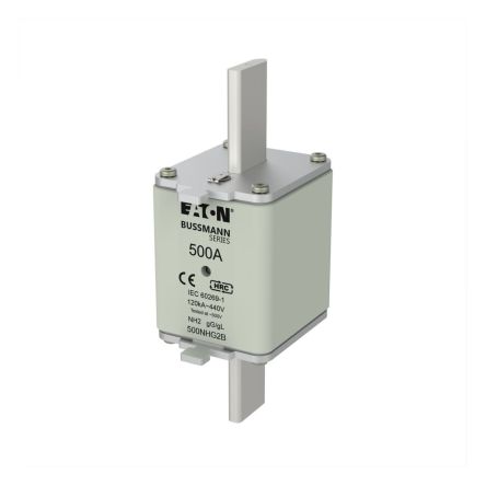 Eaton 500A NH Fuse 150 mm x 71 mm x 54 mm 440V ac