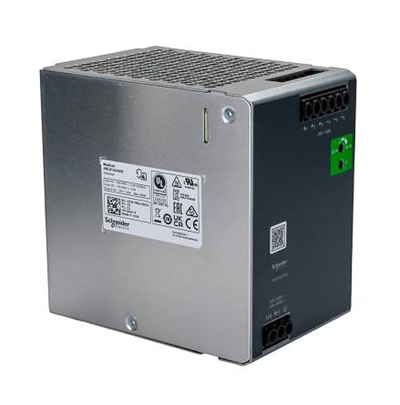 Schneider Electric Modicon ABL Regulated Switch Mode DIN Rail Power Supply 375V ac/dc AC/DC Input 24V dc, 20 A Output DC