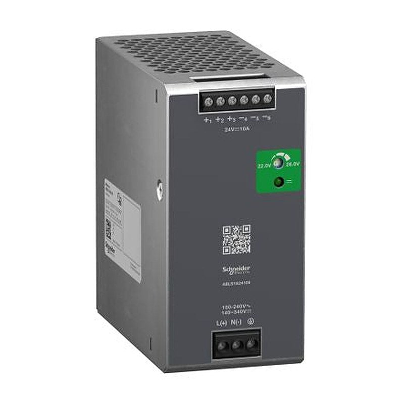 Schneider Electric Modicon ABL Regulated DIN Rail Power Supply 240V ac AC Input 48V dc, 10 A Output DC 240 W