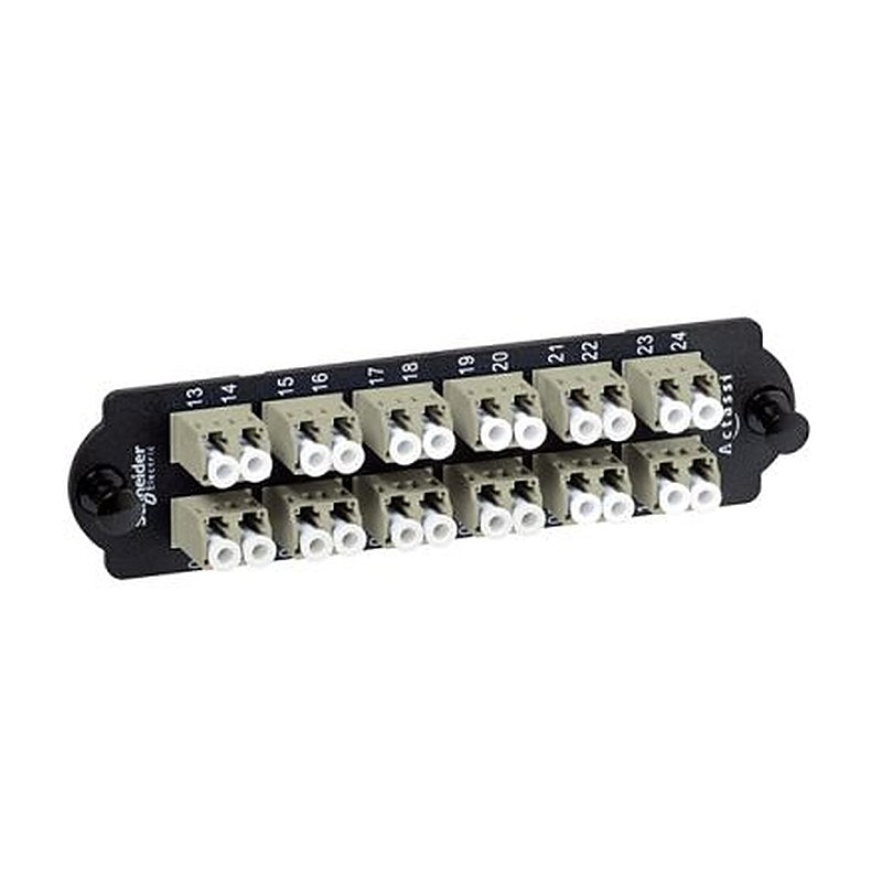 Schneider Electric ACTFM1UF2LC12PM LC Multimode Duplex Fibre Optic Adapter