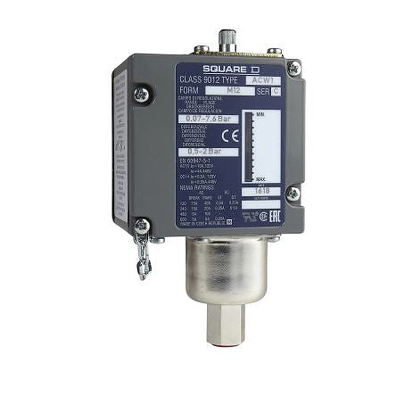 Telemecanique Sensors OsiSense XM Series Pressure Sensor, 1 CO Output 0.07 bar 7.6 bar, Differential Reading