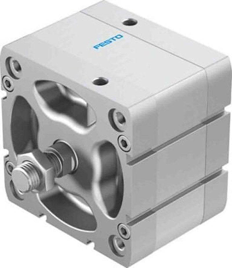 Festo Pneumatic Compact Cylinder - 536376 100 mm Bore, 20 mm ADN-100-20-A-P-A Series, Double Acting Acting