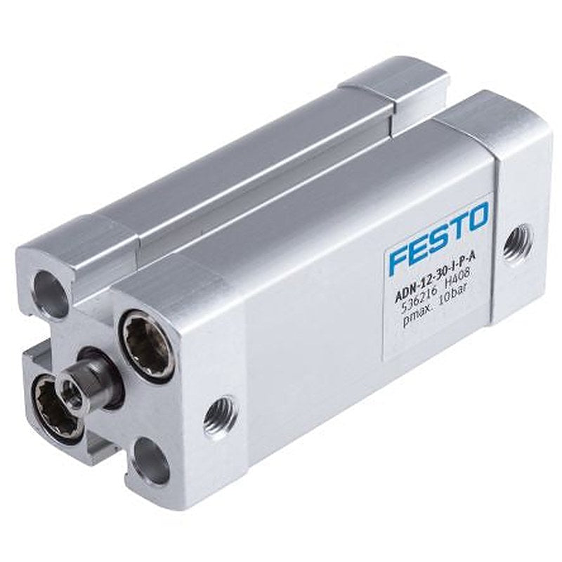 Festo Pneumatic Cylinder - 536216 12 mm Bore, 30 mm ADN Series, Double Acting Acting
