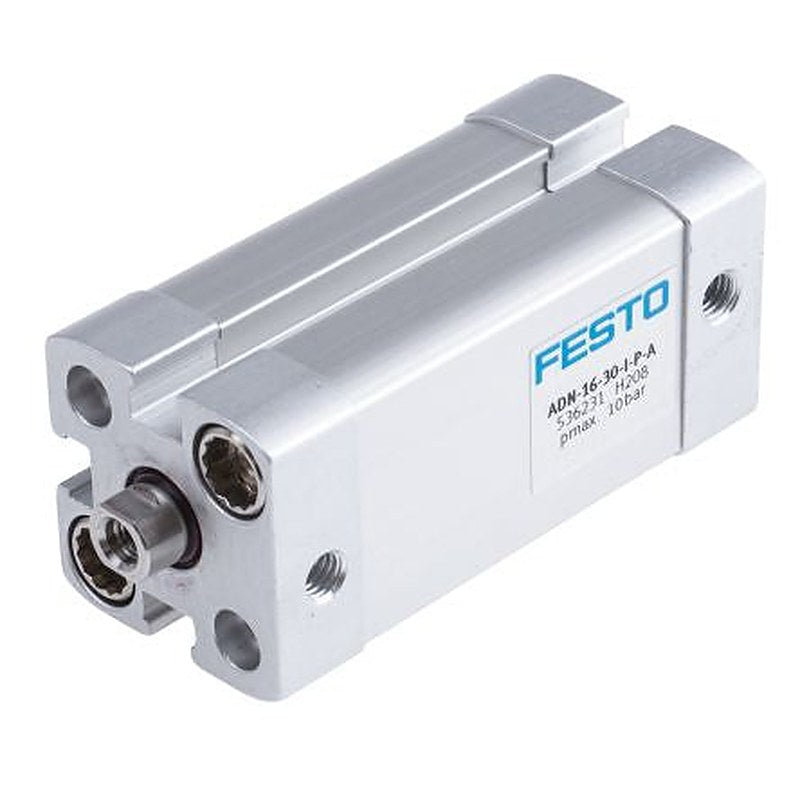 Festo Pneumatic Cylinder - 536231 16 mm Bore, 30 mm ADN Series, Double Acting Acting