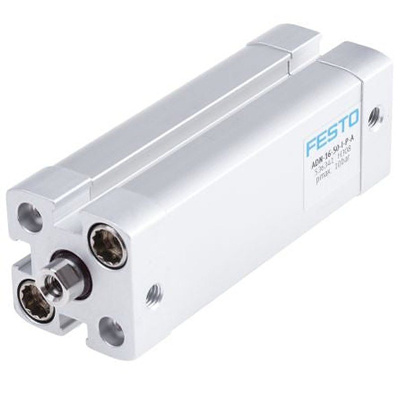Festo Pneumatic Cylinder - 536341 16 mm Bore, 50 mm ADN Series, Double Acting Acting