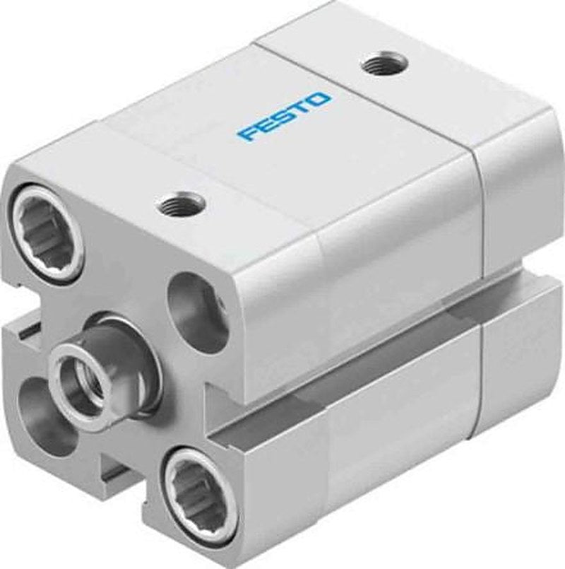 Festo Pneumatic Compact Cylinder - 577158 20 mm Bore, 10 mm ADN Series, Double Acting Acting