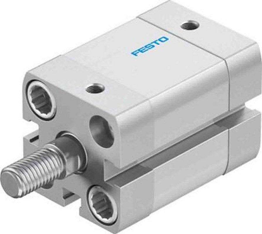 Festo Pneumatic Compact Cylinder - 577167 20 mm Bore, 15 mm ADN Series, Double Acting Acting