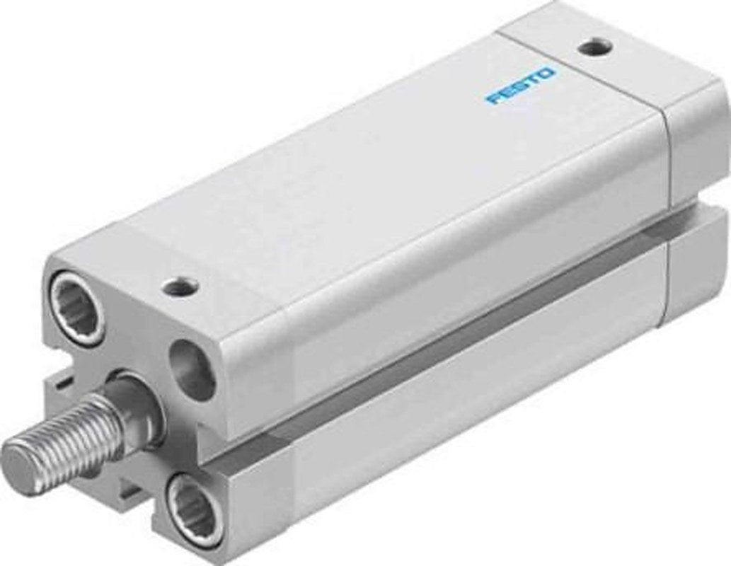 Festo Pneumatic Compact Cylinder - 577173 20 mm Bore, 60 mm ADN Series, Double Acting Acting