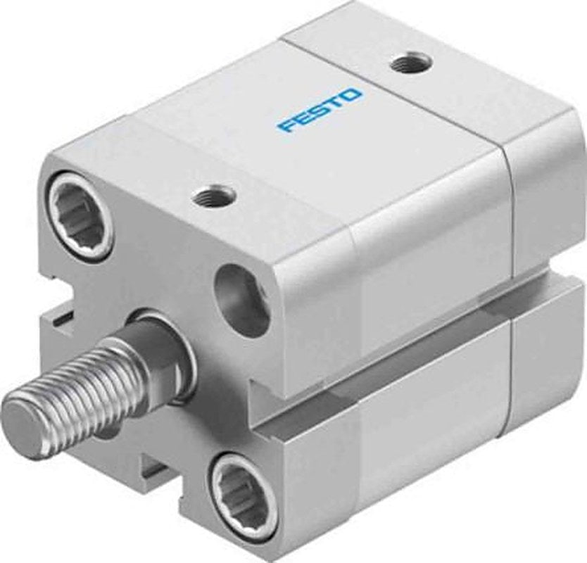 Festo Pneumatic Compact Cylinder - 577182 25 mm Bore, 10 mm ADN-25-10-A-PPS-A Series, Double Acting Acting