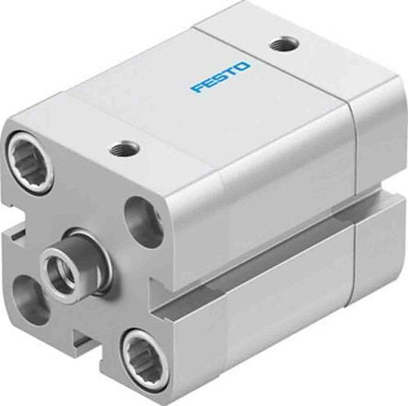 Festo Pneumatic Compact Cylinder - 577175 25 mm Bore, 15 mm ADN Series, Double Acting Acting
