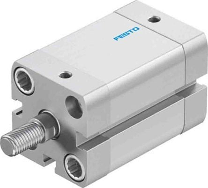 Festo Pneumatic Compact Cylinder - 577185 25 mm Bore, 25 mm ADN Series, Double Acting Acting
