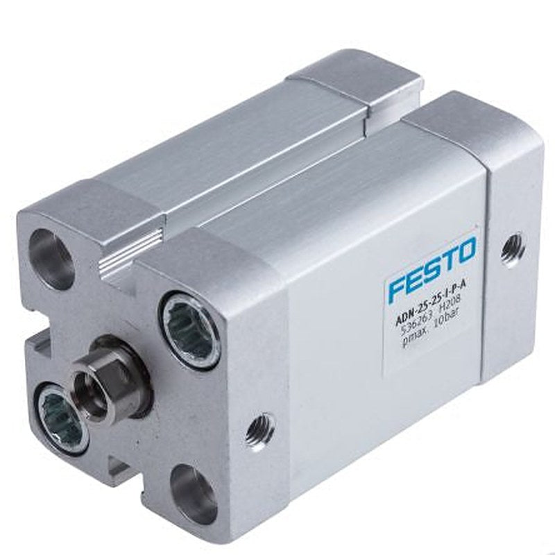 Festo Pneumatic Cylinder - 536263 25 mm Bore, 25 mm ADN Series, Double Acting Acting