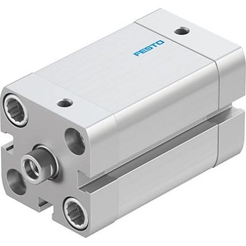 Festo Pneumatic Compact Cylinder - ADN-25-35-I-P-A 25 mm Bore, 35 mm ADN Series, Double Acting Acting